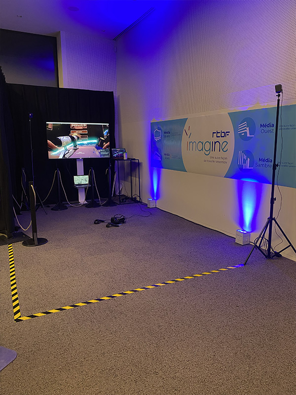 Organisation d'une animation VR à l'occasion de la rentrée des managers de la RTBF