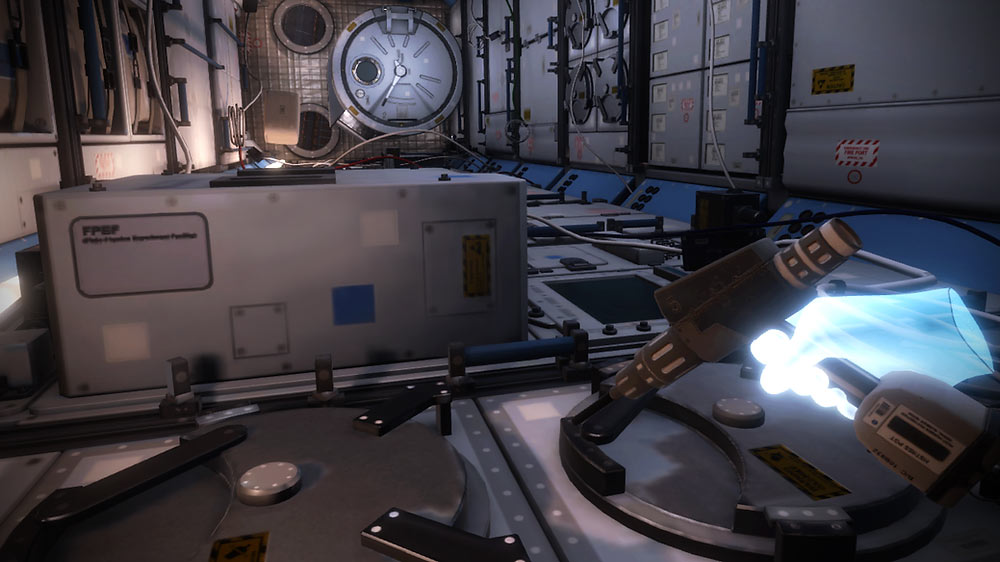 Graphisme du jeux pour les animation en réalité virtuelle: mission ISS