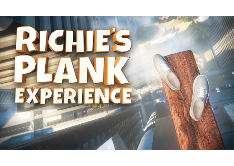 Image du jeu Richie's Plank Experience, le jeu de la planche en réalité virtuelle.