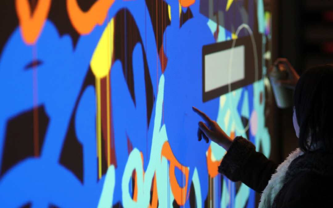 Photo animation fresque digitale avec le Graffiti Digital.