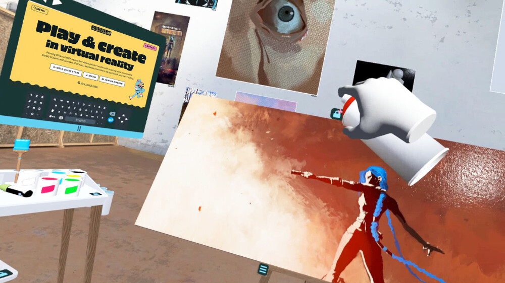 Libérez votre créativité avec Painting VR ! Plongez dans l'univers captivant de l'art virtuel lors de vos événements.