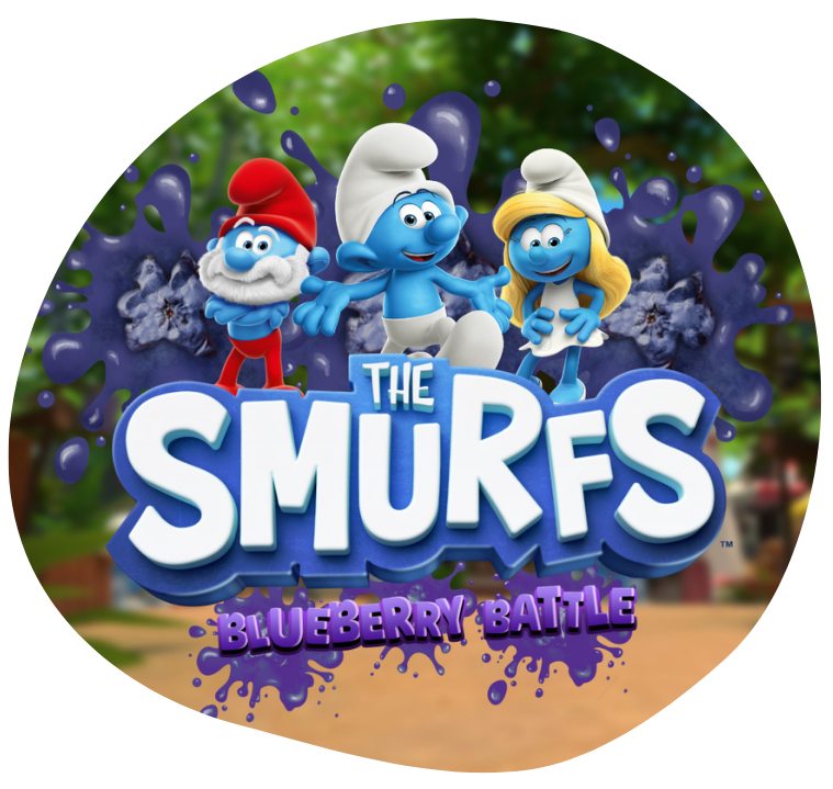 Animation réalité virtuelle multijoueur The Smurfs VR.