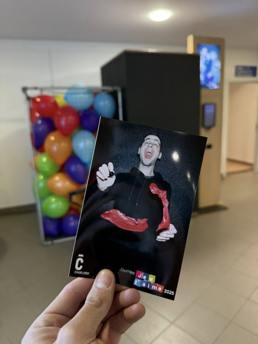 Animations PAF Box & MEGA Pad pour la journée “Jeu t’aime” à Charleroi