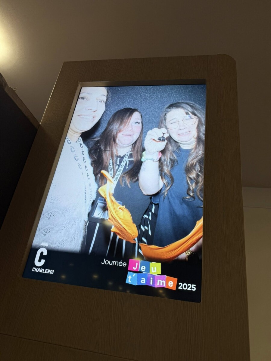 Animations PAF Box & MEGA Pad pour la journée “Jeu t’aime” à Charleroi