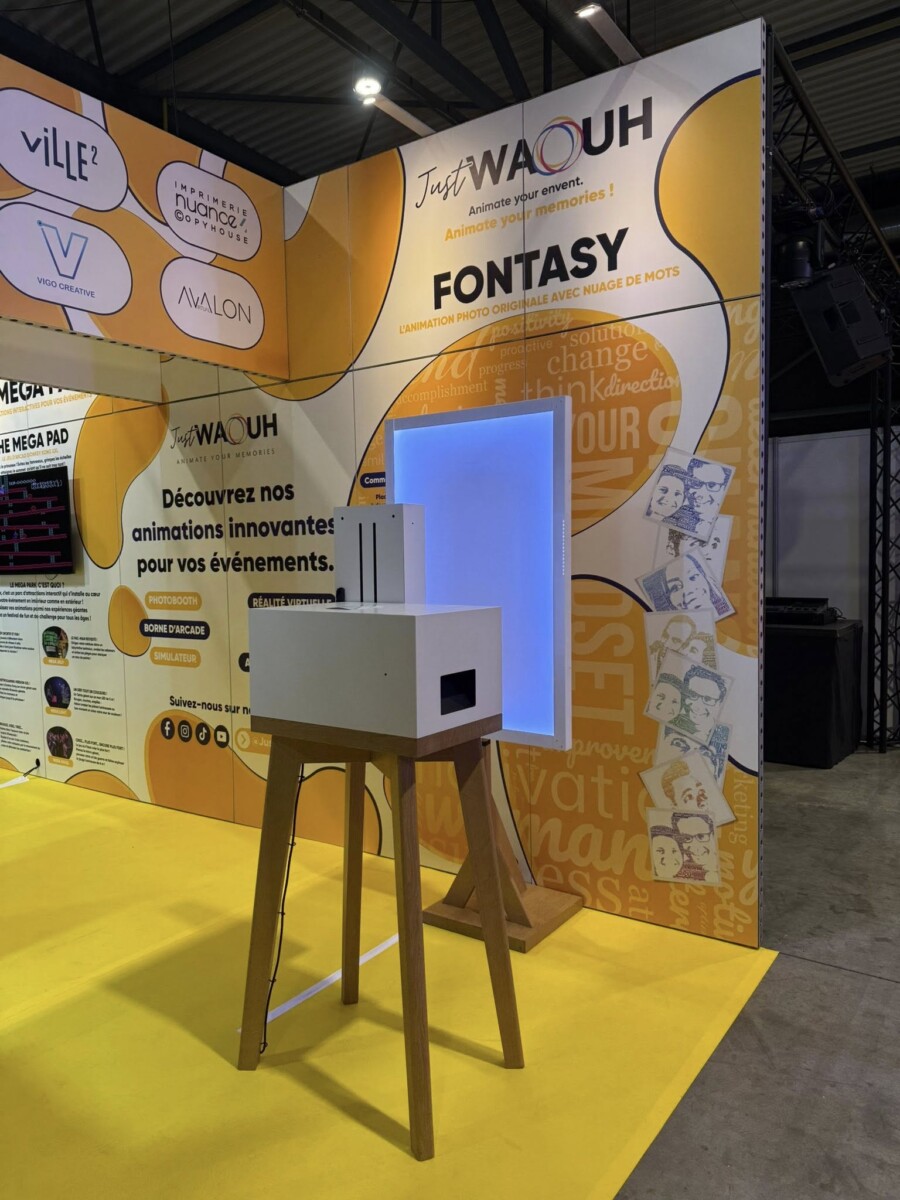 Just WAOUH exposant au salon EVENT WALLONIA : 2 jours d’innovation et d’effet WAOUH